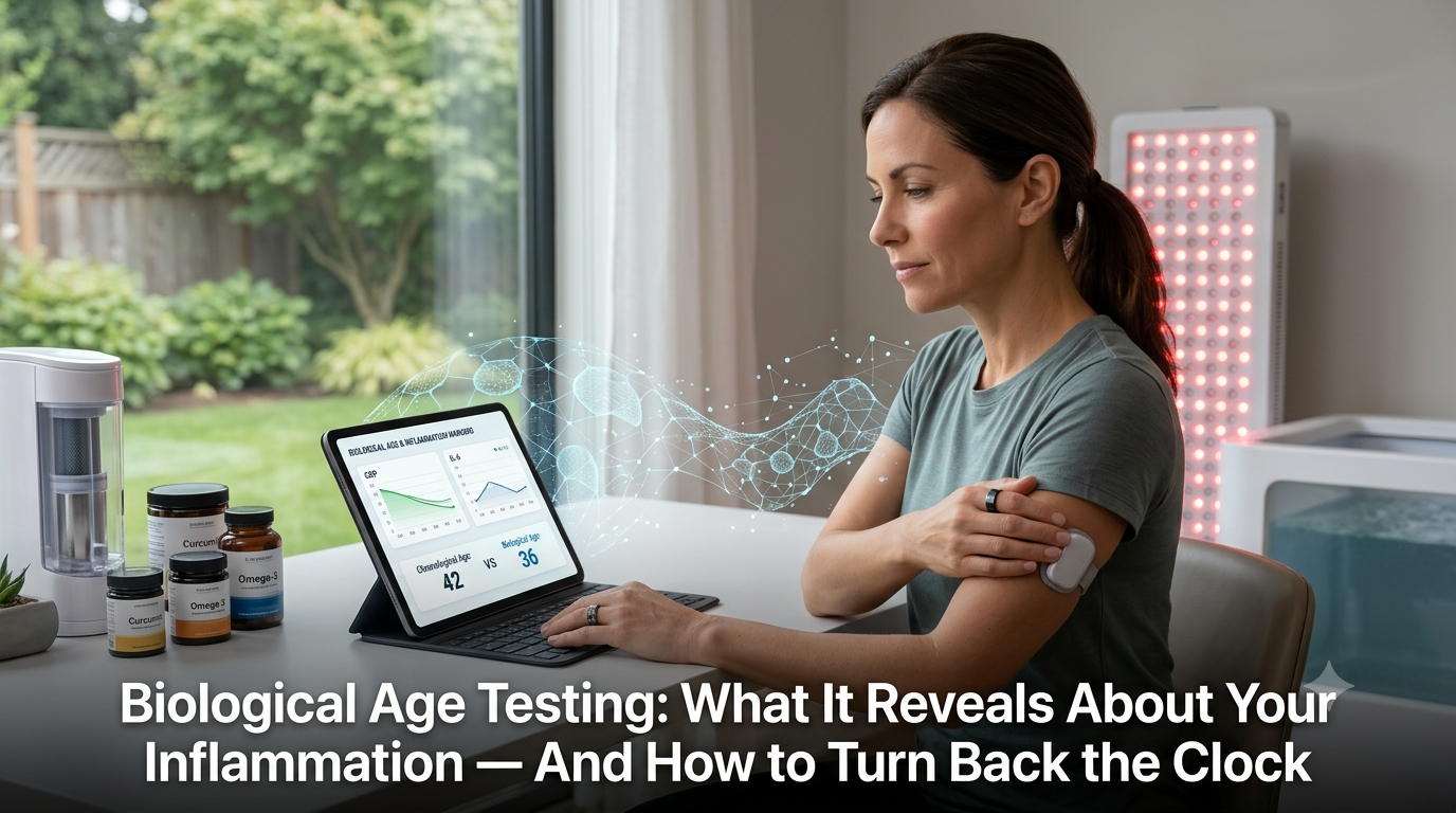 Biological Age Testing What It Reveals About Your Inflammation — And How to Turn Back the Clock Biological Age Testing: What It Reveals About Your Inflammation — And How to Turn Back the Clock