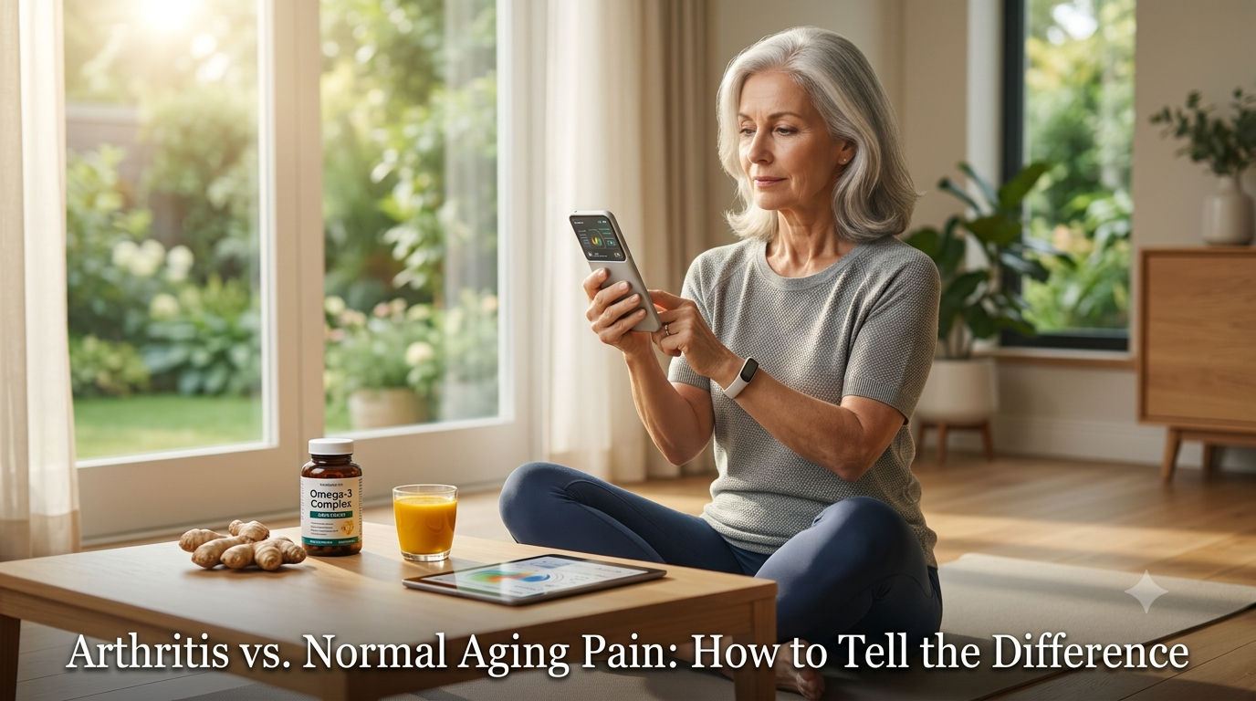 Arthritis vs. Normal Aging Pain How to Tell the Difference Arthritis vs. Normal Aging Pain: How to Tell the Difference