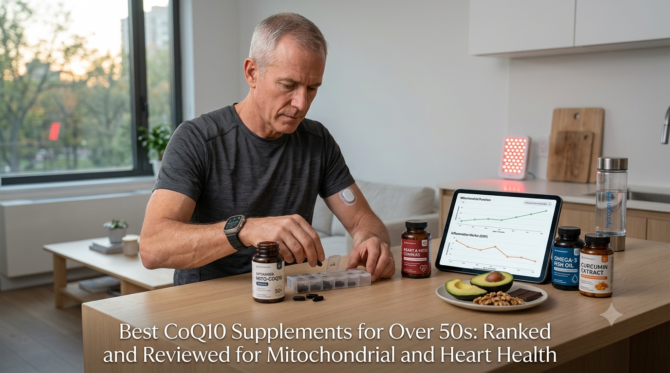 Best CoQ10 Supplements for Over 50s Ranked and Reviewed for Mitochondrial and Heart Health Best CoQ10 Supplements for Over 50s: Ranked and Reviewed for Mitochondrial and Heart Health