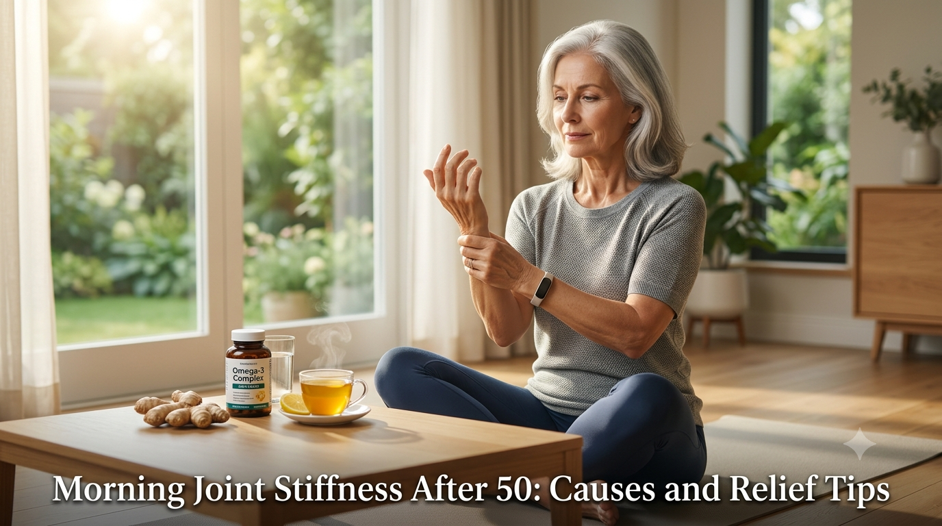 Morning Joint Stiffness After 50 Causes and Relief Tips Morning Joint Stiffness After 50: Causes and Relief Tips